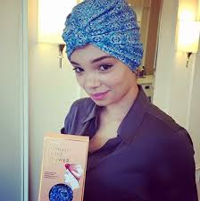 Hello Glam And Buh Bye Granny S Showercap Blownawayral Love This Shower Cap Turban To Make The Blowout Last A Little Longer Shower Cap Blow Dry Bar Hairdo