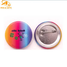 China Wholesale Public Health Flatback For Happizza Installation Free Vaccinated Got My Vaccine Metal Brooch Baby Shower Girl Safari Jungle Holder Tinplate Emblem China Instant Button Badges And Star Button Badge