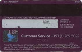 Check spelling or type a new query. Bank Card Aib Visa Debit Card Allied Irish Banks Aib Ireland Col Ie Vi 0025