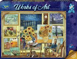 Choose from a variety of van gogh puzzle options with different sizes, number of pieces, and board material. Works Of Art Van Gogh Studio 1000 Piece Jigsaw Puzzle