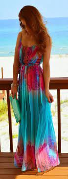 Best wedding guest dresses to wear to a wedding in spring or summer. Maxi Dress Multi Colour Print Perfect For Beach Or Casual Wearing Discover And Shop The Latest Women Fashion Celebr Style Maxi Dress Beach Maxi Dress Fashion