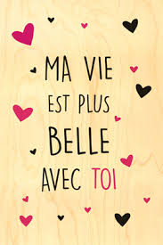 Carte Avec Toi Ma Vie Est Plus Belle