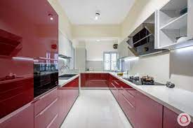 Ultra Modern Kitchen With Ample Storage Modular Kitchen Design Kitchen Design Images Kitchen Colour Schemes