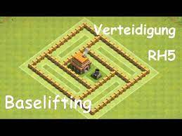 In der folgenden liste haben wir dir kurz und bündig die unserer meinung nach als erstes platzierst du das rathaus level 5 in der mitte und setzt direkt daneben die clanburg. Clash Of Clans 40 Baselifting Rathaus Lvl 5 Zu Trophy Base Verteidigung Youtube