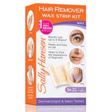 If you want to leave the salon and wax yourself, this article shows you 6 diy wax strips for facial hair removal simple recipes for getting hair removal wax. Hair Remover Wax Strip Kit Sally Hansen