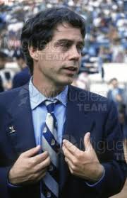 Luis URANGA Presidente de la Real Sociedad, durante un partido de la  temporada 1997-1998.