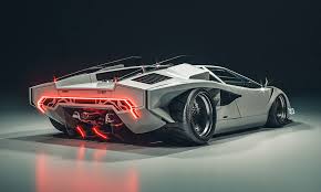 While it's essentially a rebodied aventador with the heart and soul of a sián, the italian automaker did an incredible job recreating the original's iconic design for modern audiences. Lamborghini Countach E V E Concept Cool Material