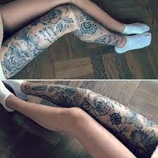 Leg Tatt Leg Tattoos Women Full Leg Tattoos Leg Sleeve Tattoo