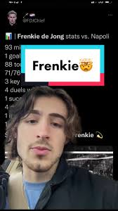 Frankie De Jong Goal Against Napoli