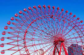 Our giant wheels are ideal as a highlight at trade fairs, corporate and customer loyalty events and almost every kind of special events. Osaka Hep Five Ferris Wheel Immediate Qr Code Entry 2021