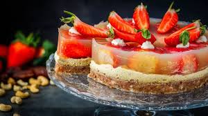 Die 20 besten basischen rezepte. Drei Basische Sommer Desserts Basische Rezepte Nachtisch Erdbeerkuchen Mit Vanillecreme Erdbeerkuchen