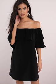 Show Off Shoulder Dress Gorgeous Black Dress Off Shoulder Dress Black Off Shoulder Dress