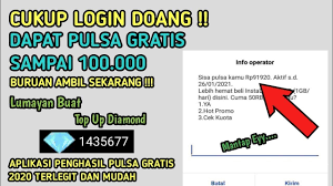 Web pulsa gratis, pulsa gratis 50rb, pulsa gratis 100rb, pulsa gratis langsung dikirim, cara dapat. Pulsa Gratis Ini Cara Mendapatkan Pulsa Gratis Caranya Facebook