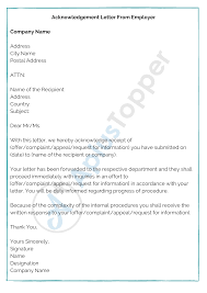 These respectful sample letters encourage applicants to apply again. Acknowledgement Letter Format Samples Template How To Write Acknowledgement Letter A Plus Topper
