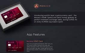 There is no issuance fee. Monaco Visa Cryptocurrency Ico Exit Scam Poieofola Costruzioni Teatrali