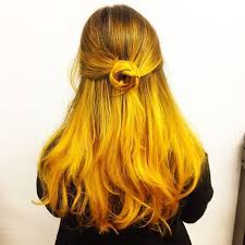 Diy Hair 15 Orange And Yellow Hair Color Ideas Yellow Hair Color Hair Color Orange Warm Hair