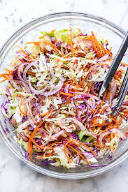 Sweet Vinegar Coleslaw No Mayo Foodiecrush Com