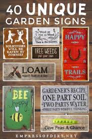 40 Funny Cute Sarcastic And Sentimental Garden Signs Empress Of Dirt A guest in the house is always a sign of good fortune in the near future. sentimental garden signs
