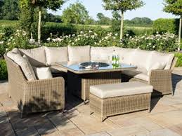 Best fire pits uk 2021: Rattan Fire Pit Table Sets Gardenman Co Uk