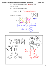 ∆det f 3 2 1 2 3 3 1 4 f1 j l p 3 2 1 2 3 3 1 4 f1 p l e :3 ; Pdf 3x3 Determinants And Cramers Rule 4x4 Determinants Muhammad Ali Shaikh Academia Edu