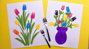 Jul 23, 2015 · get outside, go on a nature walk, collect lots of interesting pieces of nature and then have fun painting with your nature! Fork Flowers Super Simple