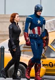 The most common captain america costume material is metal. Scarlett Johansson Captain America Costume Scarlett Johansson Movies