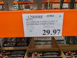 Find out more in our comparison of different alternative to nespresso machine capsules coffee suppliers. Peets Nespresso Compatible Aluminum Capsules 80 Count Costco97 Com