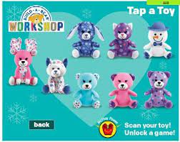 2015 Mcdonalds Build A Bear Workshop Happy Meal Toys Happy Meal Toys Build A Bear Toys