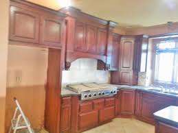 this is a maple kitchen we refinished