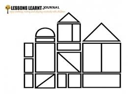 Color the building with the flag. Pin On Drawing And Coloring