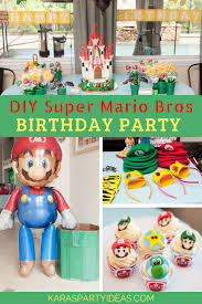 diy super mario bros birthday party
