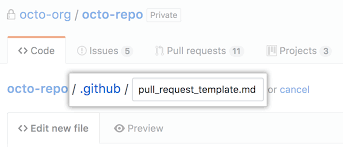 リポジトリ用のプルリクエストテンプレートの作成 Github Docs