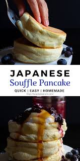 Jiggly Japanese Souffle Pancakes Two Plaid Aprons Recipe In 2020 Souffle Pancakes Breakfast Brunch Recipes Food