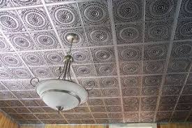 Best Ceiling Options Stamped Metal Tiles Best Basement Ceiling Options Metal Ceiling Metal Ceiling Tiles Tin Ceiling Tiles