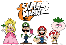Loud House Style Super Mario Bros 2 By Master Rainbow Deviantart Com On Deviantart Mario Bros Super Mario Bros Super Mario Art