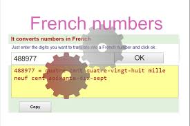 Write code to convert a given number into words. French Numbers Conversion Number Converter To French Words Writing Out Numbers In French