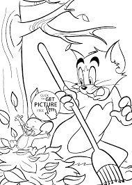 Dan heb je geluk, want hier zijn ze. Tom And Jerry Fall Coloring Pages For Kids Printable Free Coloing 4kids Com