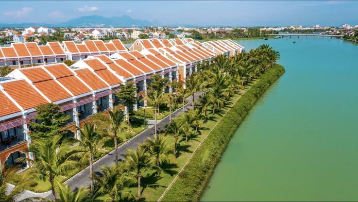 resort Hội An view sông Hoài
