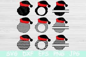 Download Santa Monogram Graphic By Tiffscraftycreations Creative Fabrica SVG Cut Files