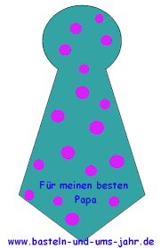 Weitere ideen zu schablonen zum ausdrucken, bastelarbeiten, schablonen. Krawatte Als Motiv Zum Vatertag Basteln Rund Ums Jahr