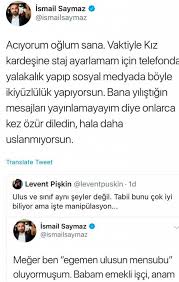 Twitter hesabı hacklenen i̇smail saymaz'ın kişisel mesajları kamuoyu ile paylaşıldı. Ismail Saymaz A Tepkiler Cig Gibi Sadece Haber