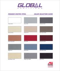 Global Powder Coated Metal Colorchart Bathroom Toilet