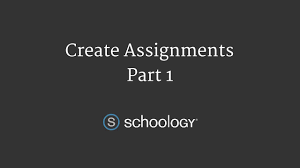 Video Schoology Assignments Part 1 Schoology Support