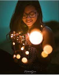 Fairy Lights Photography Fairy Lights Photography Christmas Light Photography Light Portrait Photography