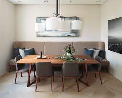 Product titledining table set with bench, wood kitchen table with 2 benches and metal frame, breakfast nook dining room set, modern furniture for home, apartment, 3 piece dining set for small space, beige, w12977. Scandinavian Dining Bench Off 57
