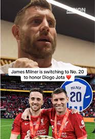 James Milner to Wear Number 20 for Jota