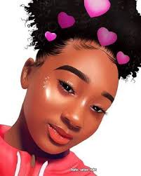 Reposting This Cartoon Of One Of My Followers Itz Me Zea Anyways When I Choose Followers To Cartoon I Black Girl Cartoon Black Girl Art Black Love Art