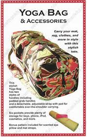 Yoga Bag Sewing Pattern Patterns Gallery Yoga Bag Pattern Yoga Bag Yoga Mat Bag Pattern
