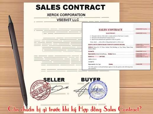 Sales Contract là gì? Có những nội dung quan trọng nào?