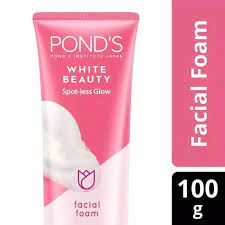 Espuma Facial Pond S White Beauty 100gr Shopee Brasil